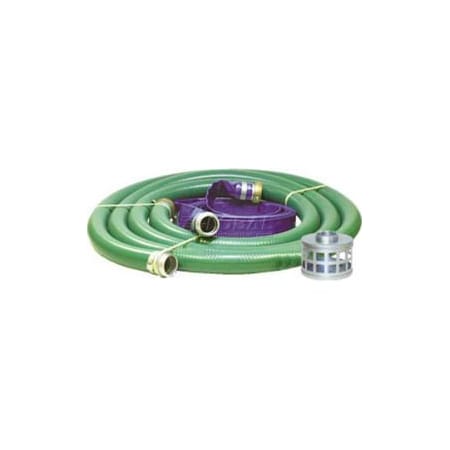 Apache 4" Transfer Pump Hose Kits w/ Aluminum Couplers and Fittings 98128665